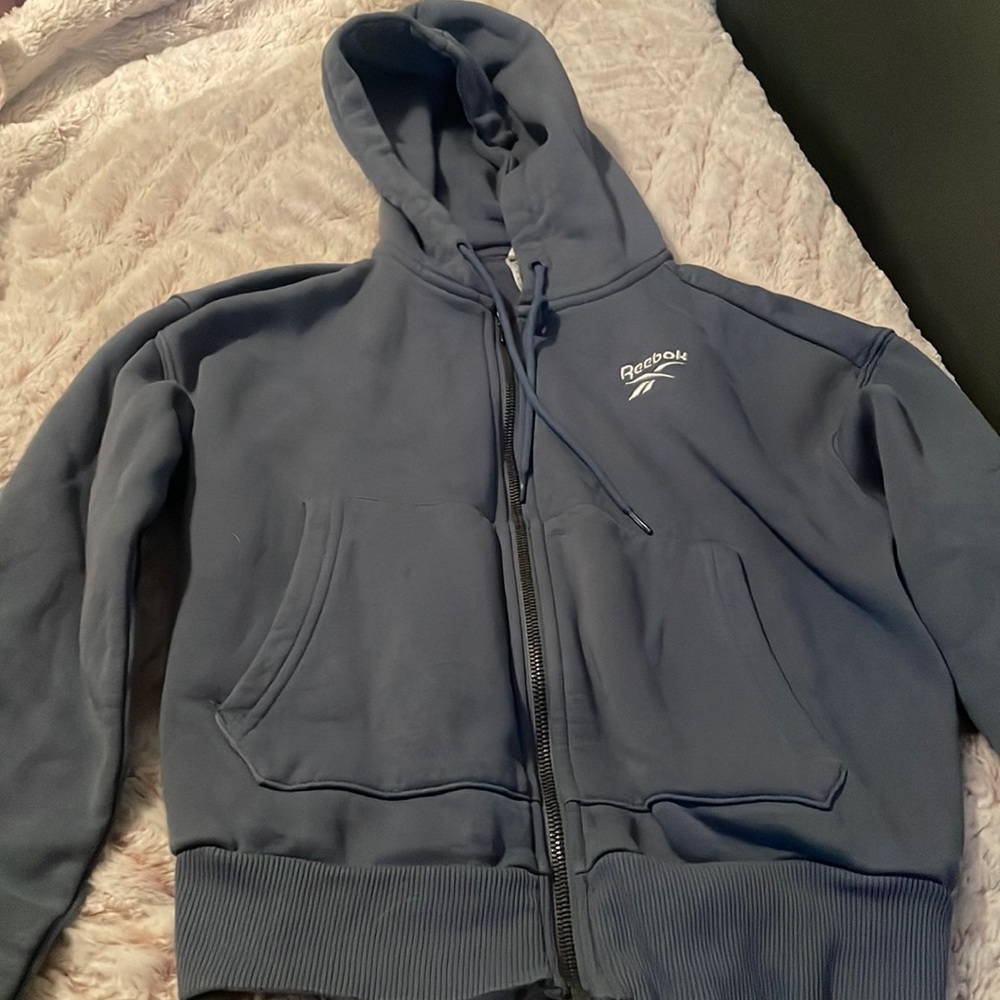 Reebok jacket, warm and comfy